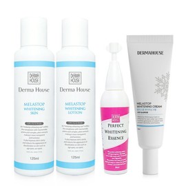 Whitening economical 4-piece set (whitening skin + whitening lotion + whitening essence + whitening cream) / whitening blemish care for dull skin / 화이트닝 절약형 4종(미백스킨+미백로션+미백에센스+미백크림) 미백 잡티관리 칙칙한피부