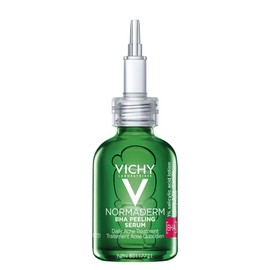 VICHY Vichy Normaderm BHA Peeling Serum with Salicylic Acid & Glycolic Acid. Helps target acne-related concerns such as pimples, pore size, inflammation and skin texture. Genderless, Suitable for Sensitive Skin, 30ML