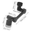 2 Set Faucet Extender 1080° Rotating Tap Extender Robotic Arm