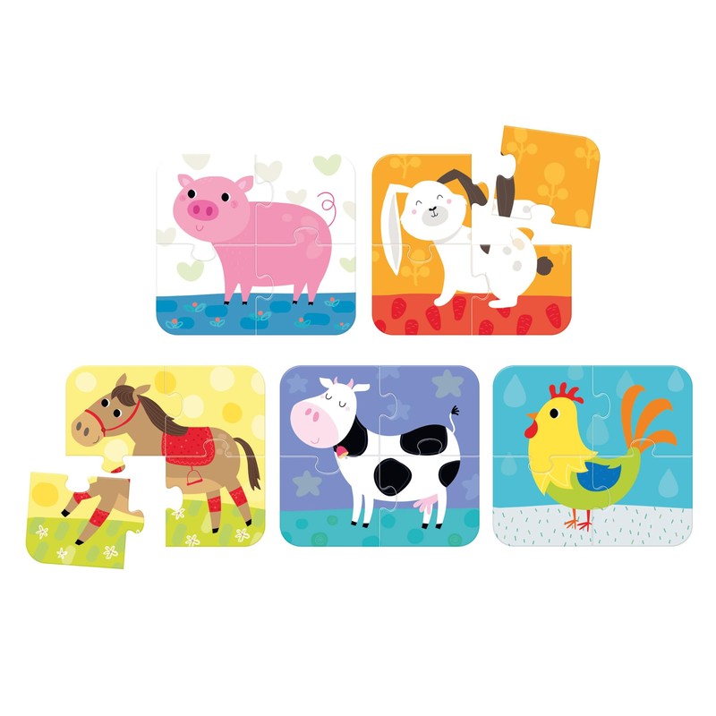 On-The-Go Puzzles Animals 2+ Toddler Puzzle