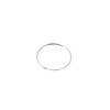 [D.Silver] Silver 925 Glaze Pipe Ring Earrings Silver / [D.Silver]