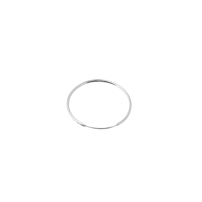 [D.Silver] Silver 925 Glaze Pipe Ring Earrings Silver / [D.Silver]