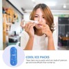 MEDICLA 3PCS 절연 MEDICLA 쿨러 여행 콜드 냉각 알약 보호대