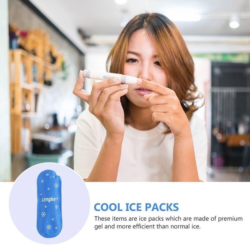 MEDICLA 3PCS 절연 MEDICLA 쿨러 여행 콜드 냉각 알약 보호대