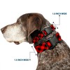 Buckle-Down PC-W30432-NM Dog Collar Plastic Clip Buckle, 1/2"x9"-15", Diagonal Buffalo