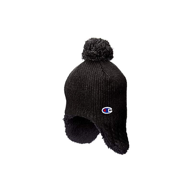 Champion 454-0010 Kids Knit Cap, Black, 20.9 - 21.7 inches