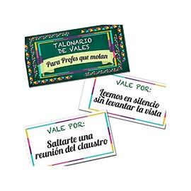 PROFESOR Talonario Vales Profe