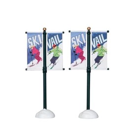 Lemax - Street Pole Banner - Set of 2