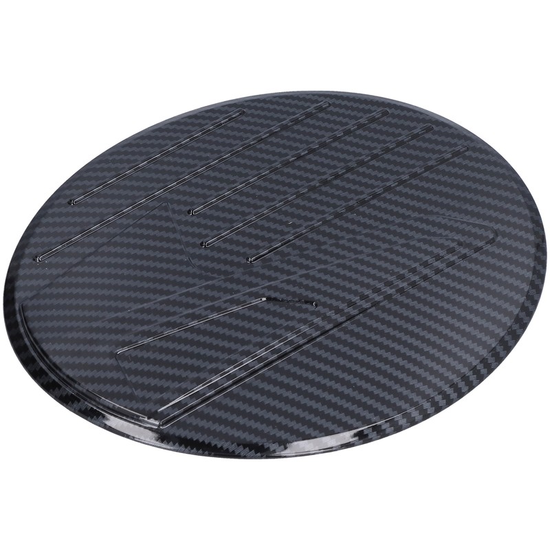 Fuel Tank Cover Trim Gas Cap Lid Carbon Fiber Style