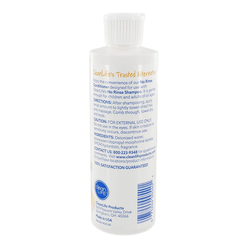 No-Rinse Shampoo and Conditioner Bundle - 8 fl oz per