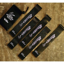 BOLD TRIBE Set 5 Ligas De Resistencia Bandas para Ejercicio En Casa Yoga Bandas Elásticas Crossfit Pilates Fitness Gym En Casa Resistente Duraderas Alta Calidad Entrenamiento Rehabilitación