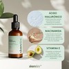 Skenties Sérum Hidratante con Ácido Hialurónico, Niacinamida y Vitamina E,