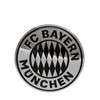 FC Bayern München Fan Item Sticker Chrome Logo 3D