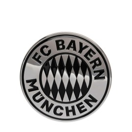 FC Bayern München Fan Item Sticker Chrome Logo 3D