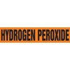Accuform RPK459SSH Self-Stick "Hydrogen Peroxide" Pipe Marker for 8" to