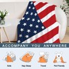 Neatee Living Patriotic Throw Blanket 4th of July Memorial Day