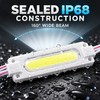 10-Pack 12V 2W COB LED Modules with Lens, IP68 Waterproof
