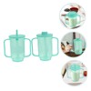 Outanaya 2pcs Spill Nursing Cups for Elderly with Ergonomic Feeding