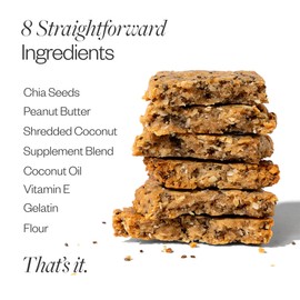 MAEV Human-Grade Hip & Joint Supplement Bars | Natural Support for Healthy Joints & Mobility, 30 Count