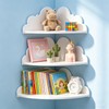 Cloud Floating Corner Shelves, Set of 3 Cloud Corner