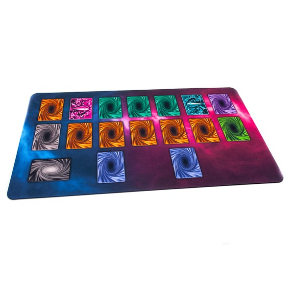 PLAYMATS Playmat, Card Game, Yu-Gi-Oh, yugioh, rubber, minimalist mat, Colore, 24" x 14" / 61 cm x 35,5 cm, K056