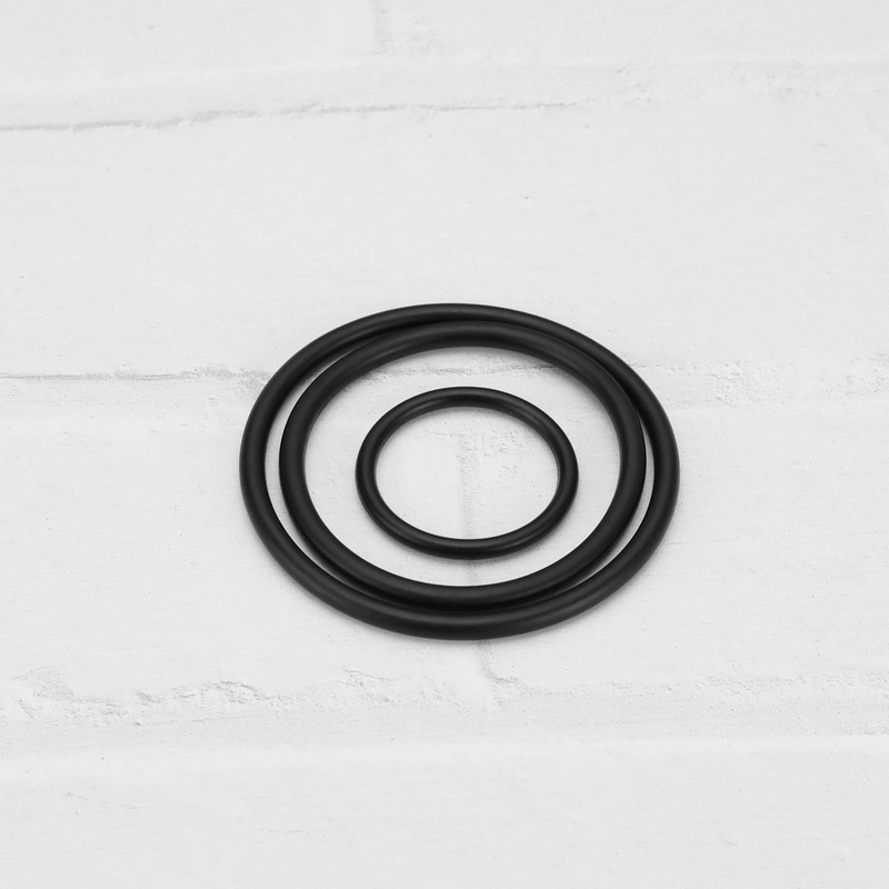 YINETTECH 3 Sets of Nitrile Rubber Drive Belt Lathe Replacement
