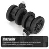 Volein Pack of 2 Suitcase Wheels Replacement Wheels Universal Suitcase