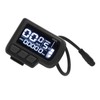 EN06 LCD Bike Display Meter Speedmeter with Light Connector 6pin