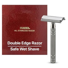Feather All Stainless Steel Double Edge Shaving Razor