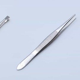 Nose Hair Tweezers Thin Tweezers Flat Type 10ea