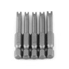 5 Pcs Alloy Steel Screwdriver Drill Bits Set 50mm/2inch Length