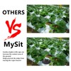 MySit Weed Fabric Staples, 6 inch Landscape Fabric Pins Garden