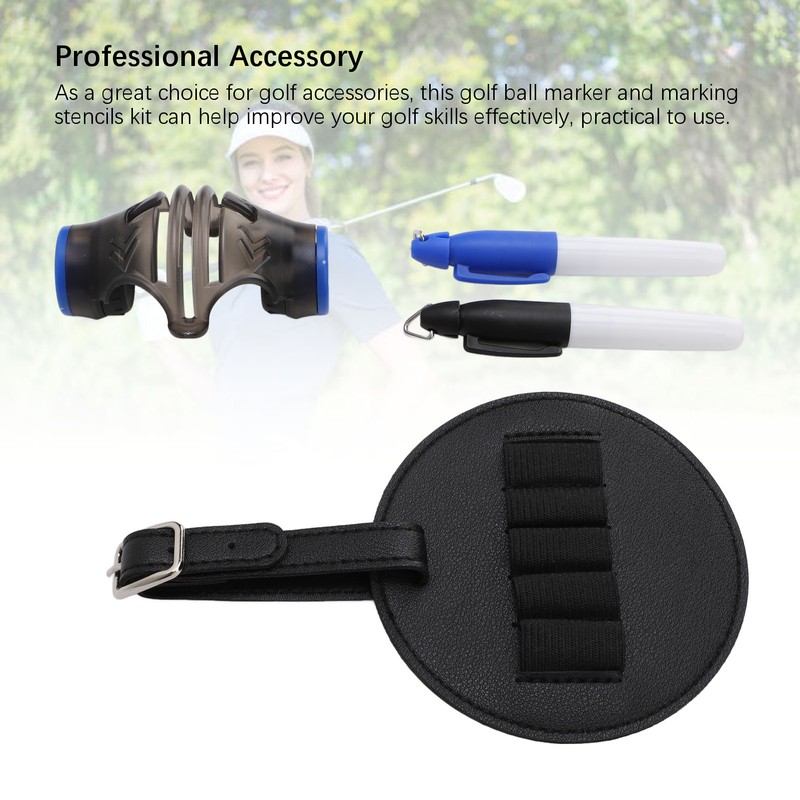 Golf Ball Line Marker Tool ABS Golf Ball Liner Drawing