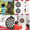 Sumac Magnetic Dart Board with 14 Sturdy Darts, Kid-Friendly Perfect