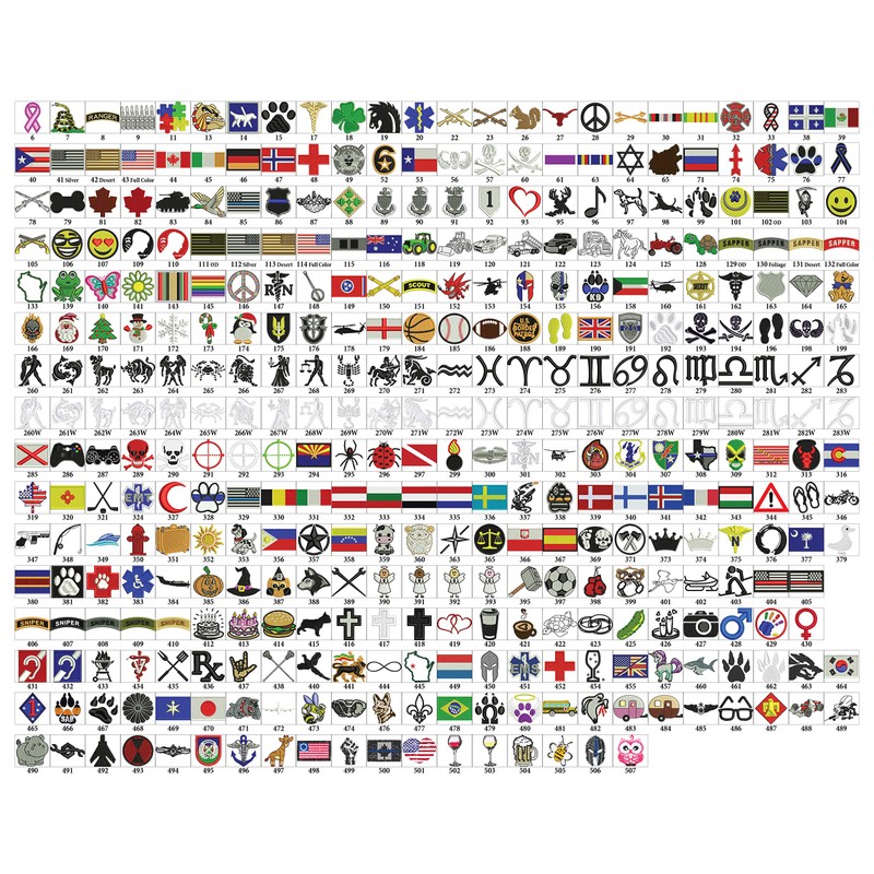 Custom Uniform Name Tape. Charcoal Gray, 3.5 Inch Hook Fastener