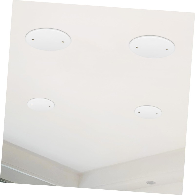 jojofuny Electrical Cover Plate Round Ceiling Hole Cover Plastic Flat