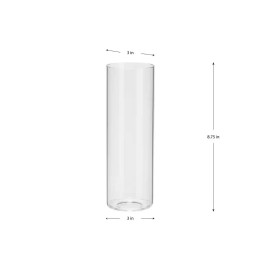 Progress Lighting P860061 Elara 3" W x 9" L Glass Lighting Shade