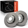 A-Premium 11.69 inch (296.9mm) Front Vented Disc Brake Rotors Compatible