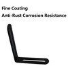 esahpss Adjustable Long Hole Movable Stainless Steel Corner Code 90