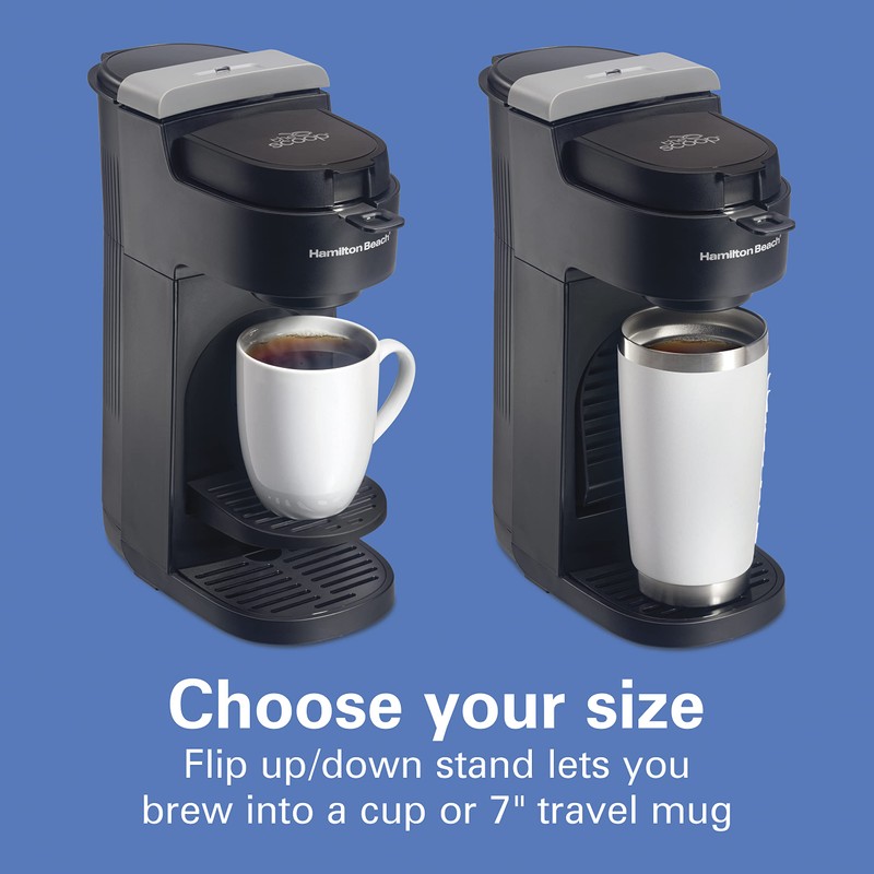 Hamilton Beach The Scoop Single Serve Coffee Maker & Fast