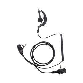 Sarcia 5 Pack V-261 Earpiece Headset MIC PTT for Motorola Yaesu Vertex Standard EVX-261 VX-230 VX-231 VX-298 VX-350 VX-351 VX-180 EVX-531 Two Way Radio with G Shape Design