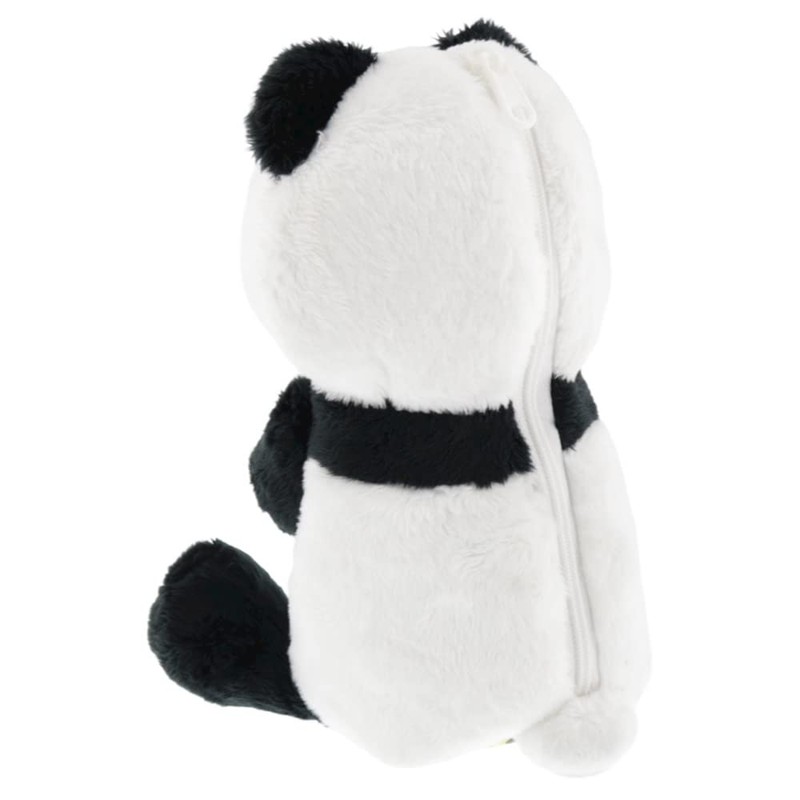 Sunstar Stationery S1426001 Nuimee Panda Plush Pencil Case