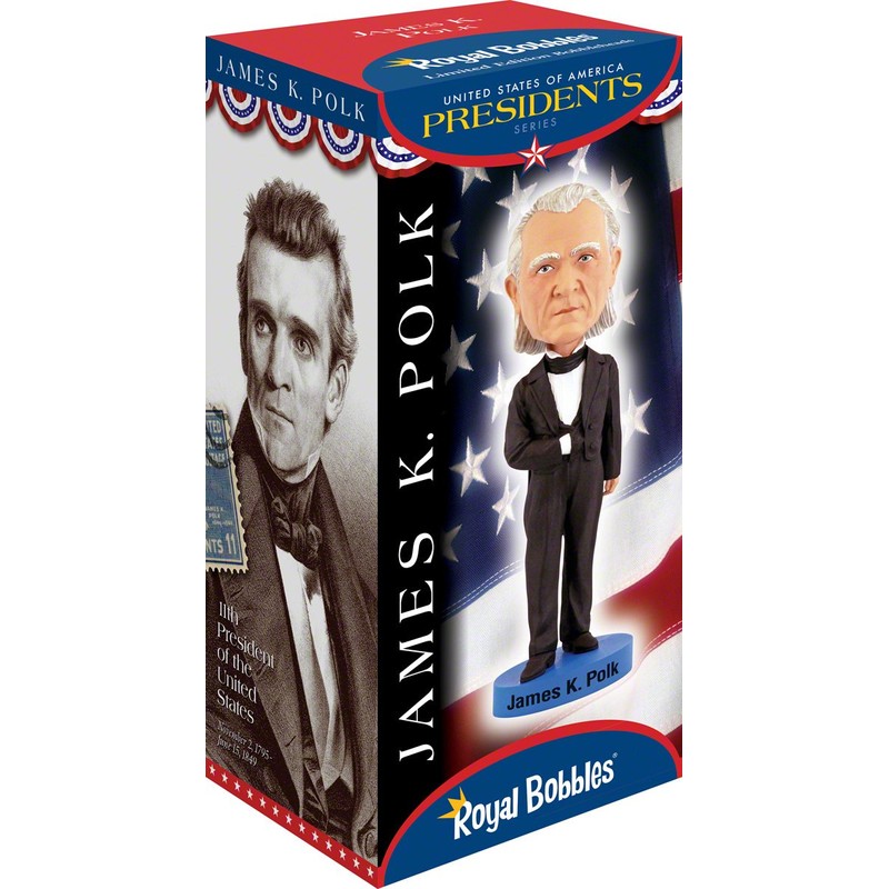 Royal Bobbles James K. Polk Bobblehead