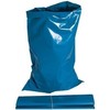 Heavy Duty Blue Rubble Sacks Extra Strong Large Rubble Bags 100 Microns 40 Litre For Builders Garden Kitchen House Office Caterers DIY made from 100% Waste Recycled Material … (PACK OF 10)