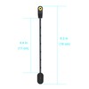 Mr.Power 9V Battery Clip Converter Power Cable Snap Connector 2.1mm