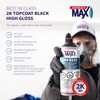 SprayMax 2K Topcoat High Gloss Black | 2K Automotive High