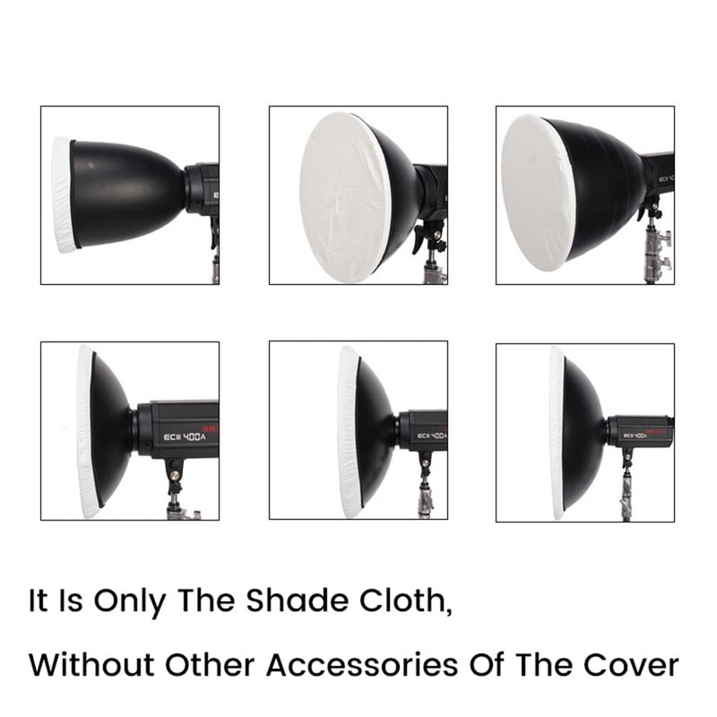 ZyfroaaQ 1 PCS Portable Radome Soft Cloth Flash Photography Cloth