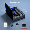 PINEWORLD Gun Safe, Biometric Gun Safe For Handgun, Pistol Safe