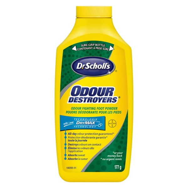 Dr. Scholl'S Odour Destroyers All Day Deodorant Powder 177 G