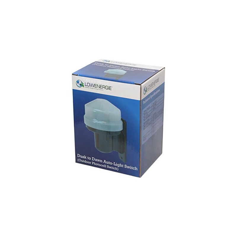 Photocell light Switch or Daylight Dusk till Dawn Sensor Lightswitch,